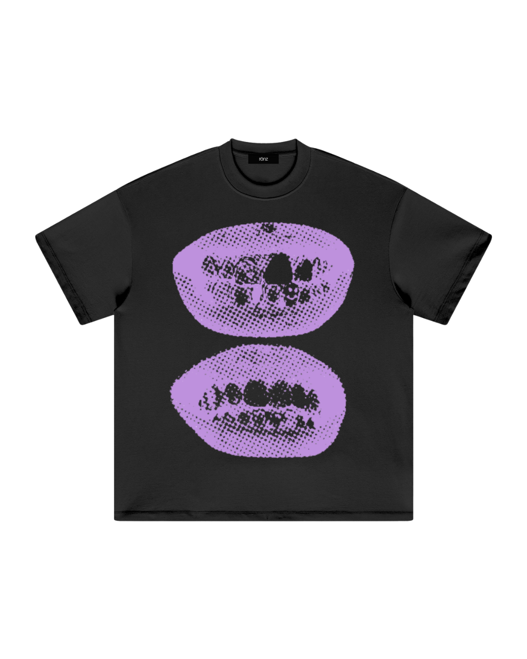 DIGITAL MAUVE LIPS CLASSIC TEE