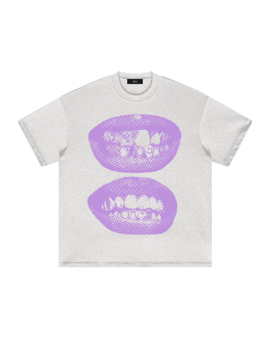 DIGITAL MAUVE LIPS CLASSIC TEE