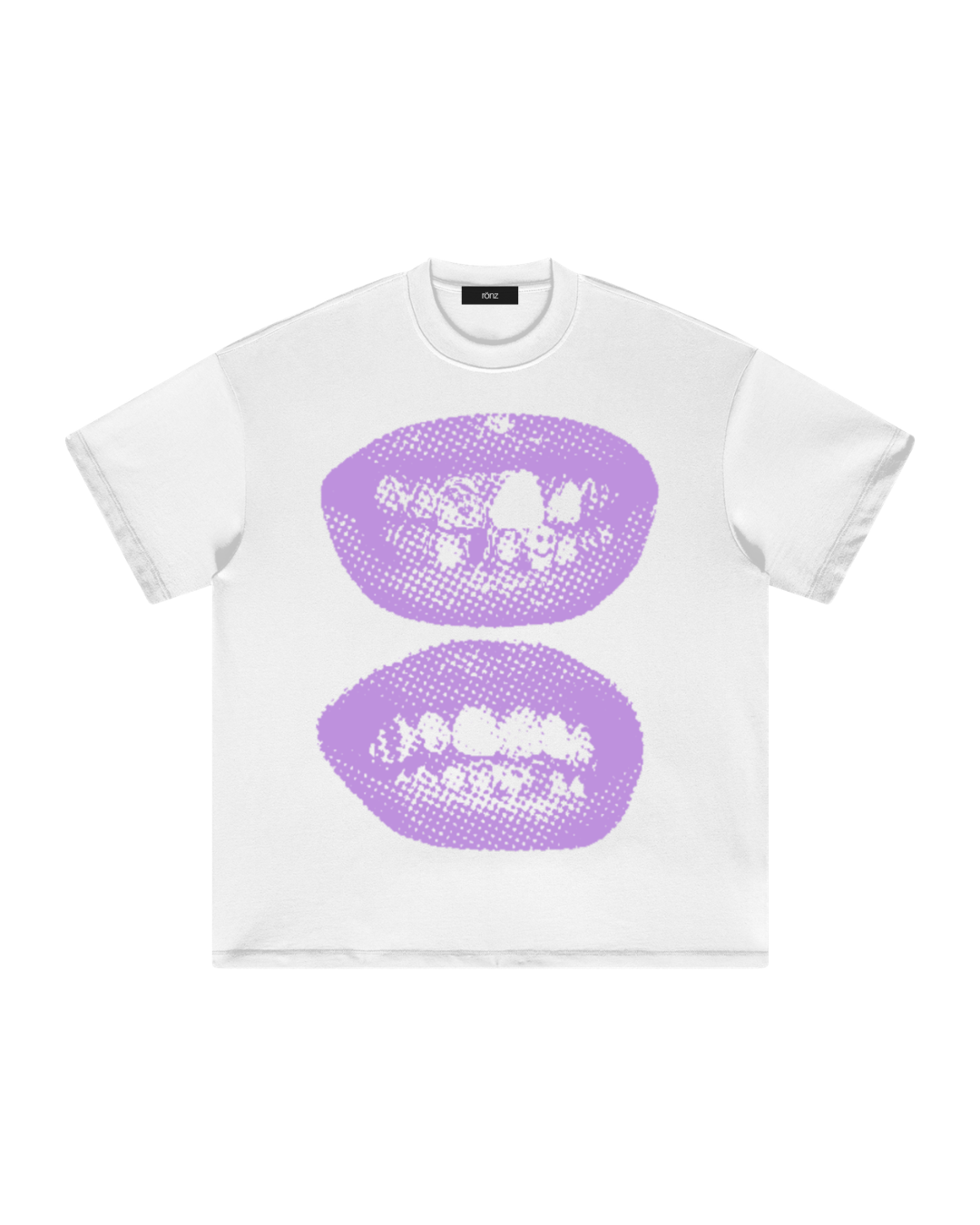 DIGITAL MAUVE LIPS CLASSIC TEE