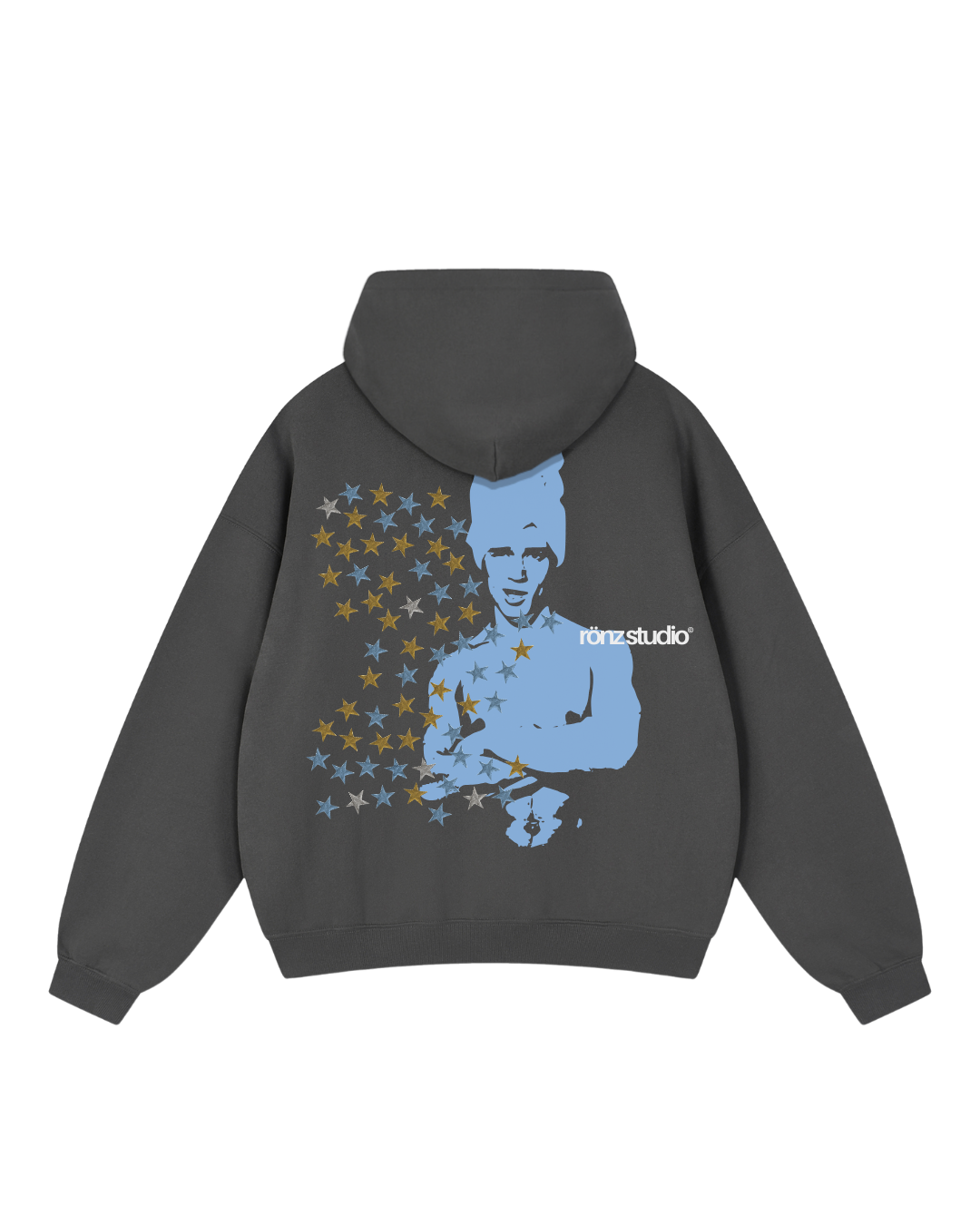 BLUE BRANDO HOODIE