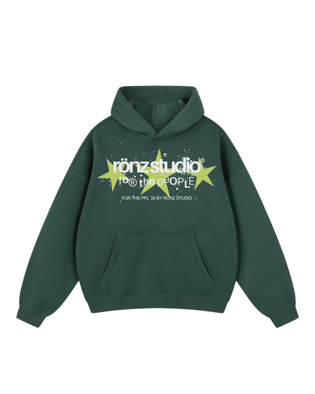 STARDUST CHARTREUSE HOODIE