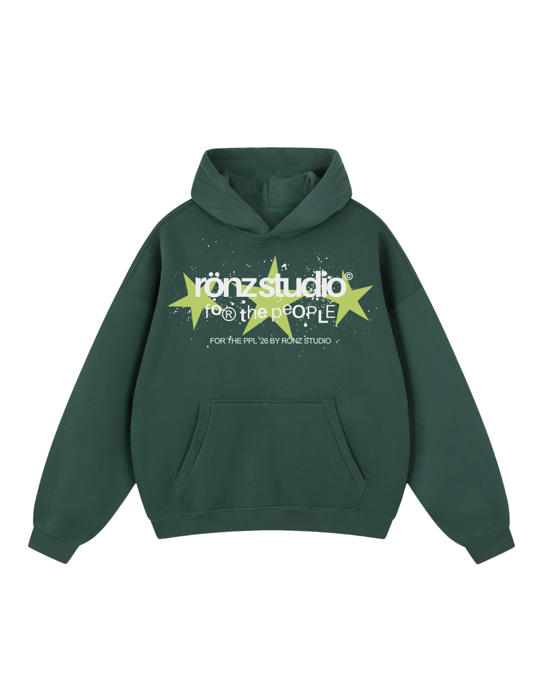 STARDUST CHARTREUSE HOODIE