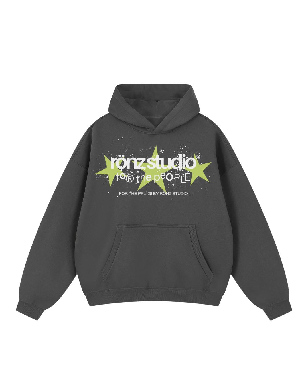 STARDUST CHARTREUSE HOODIE
