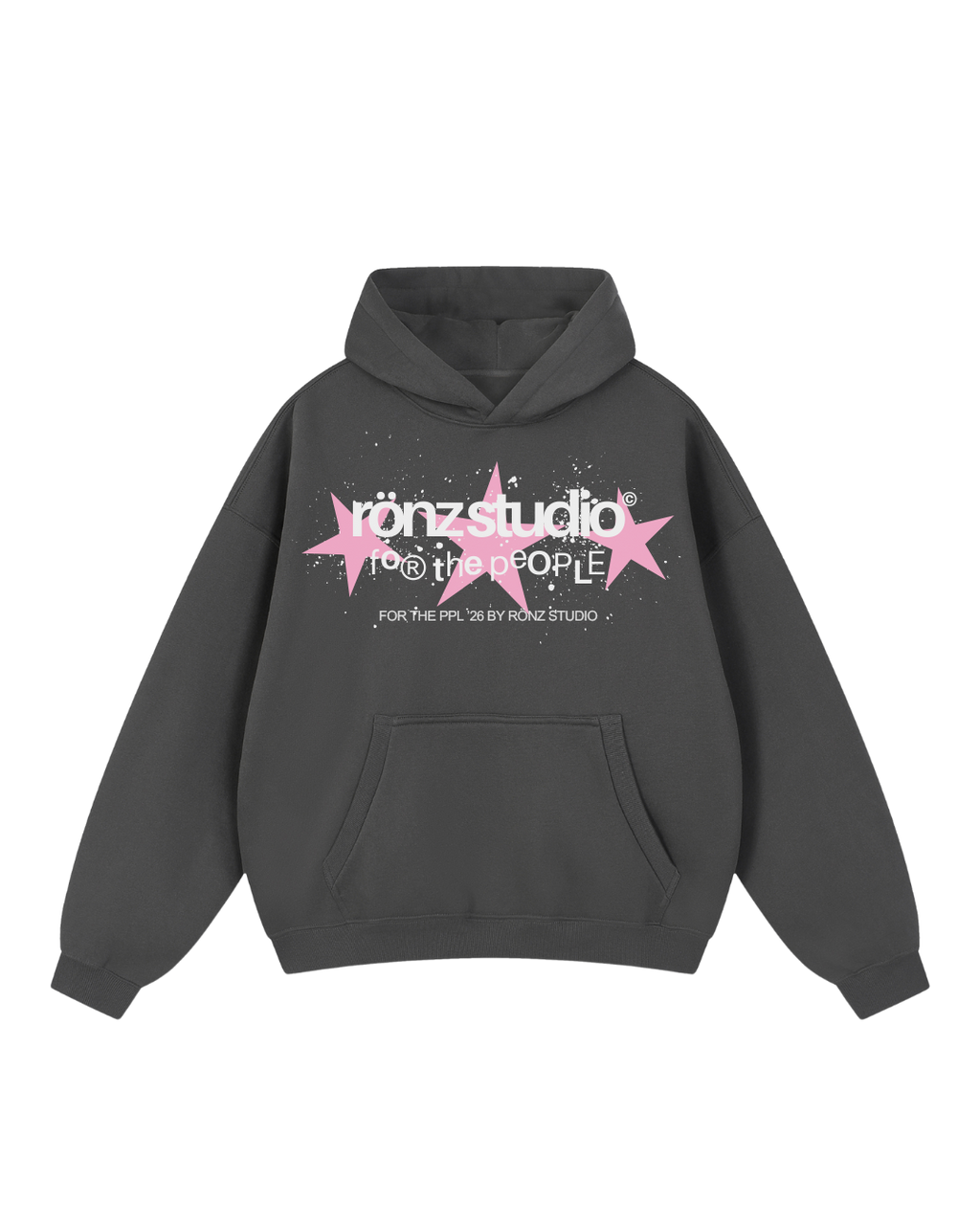 STARDUST BUBBLEGUM PINK HOODIE