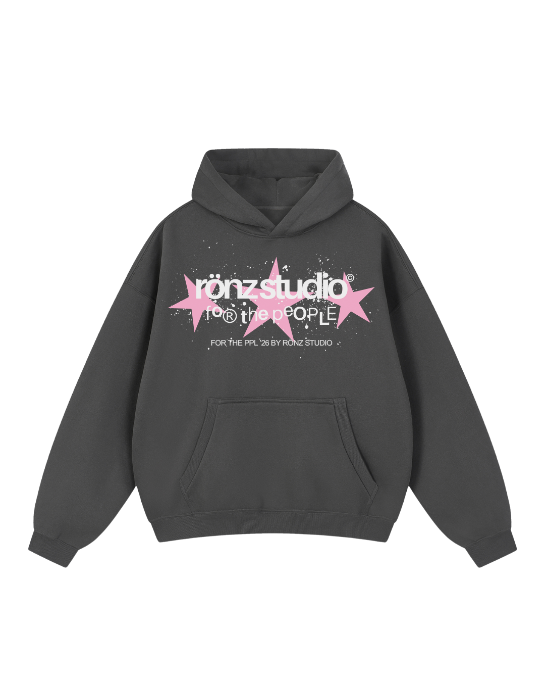 STARDUST BUBBLEGUM PINK HOODIE