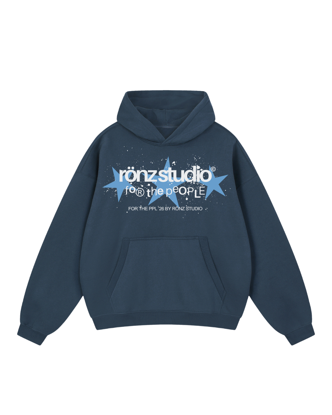 STARDUST STEEL BLUE HOODIE