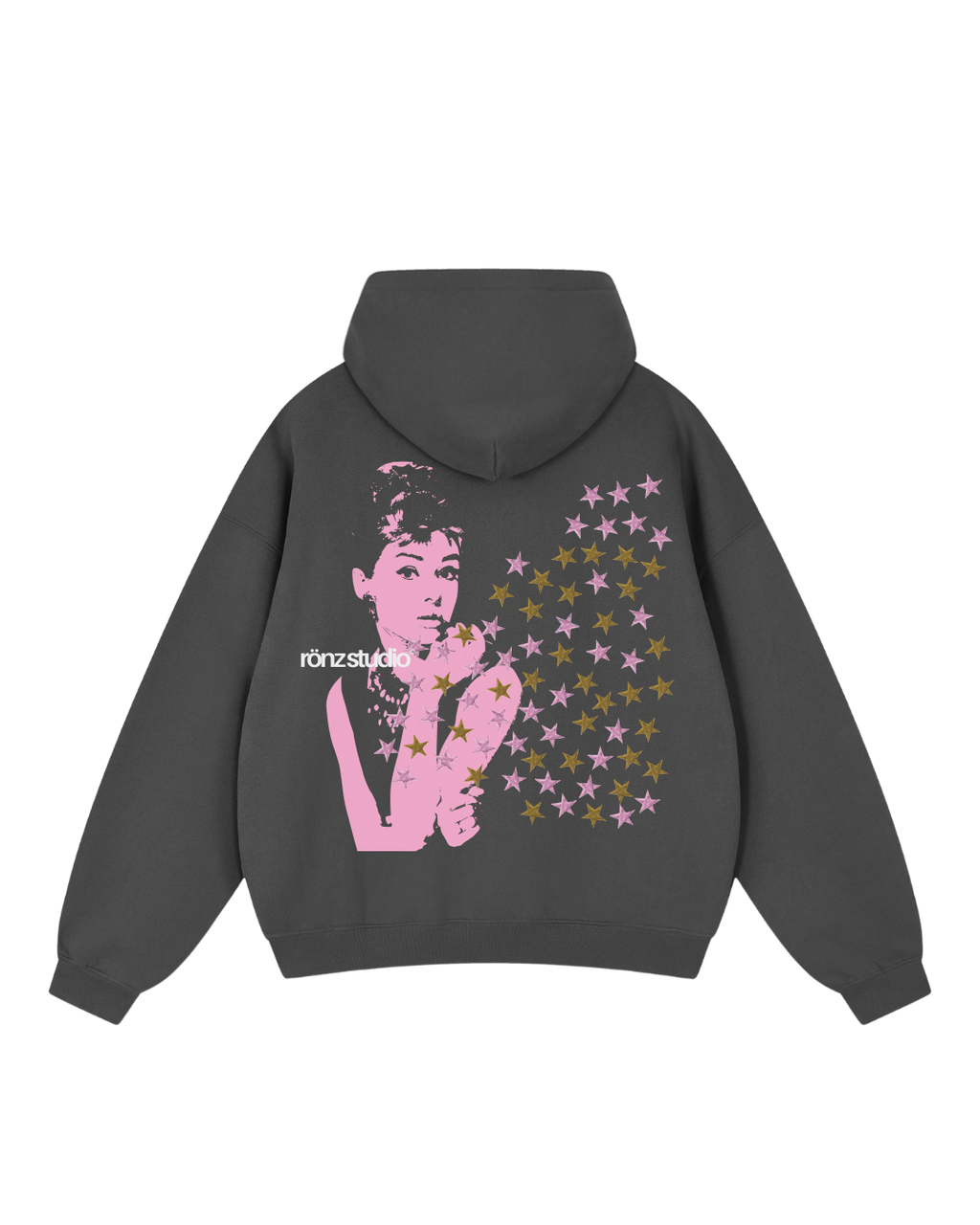 PINK HEPBURN HOODIE