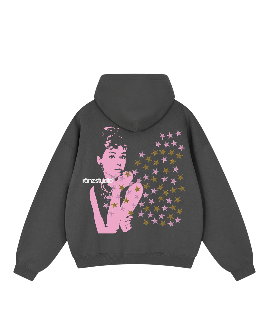 PINK HEPBURN HOODIE