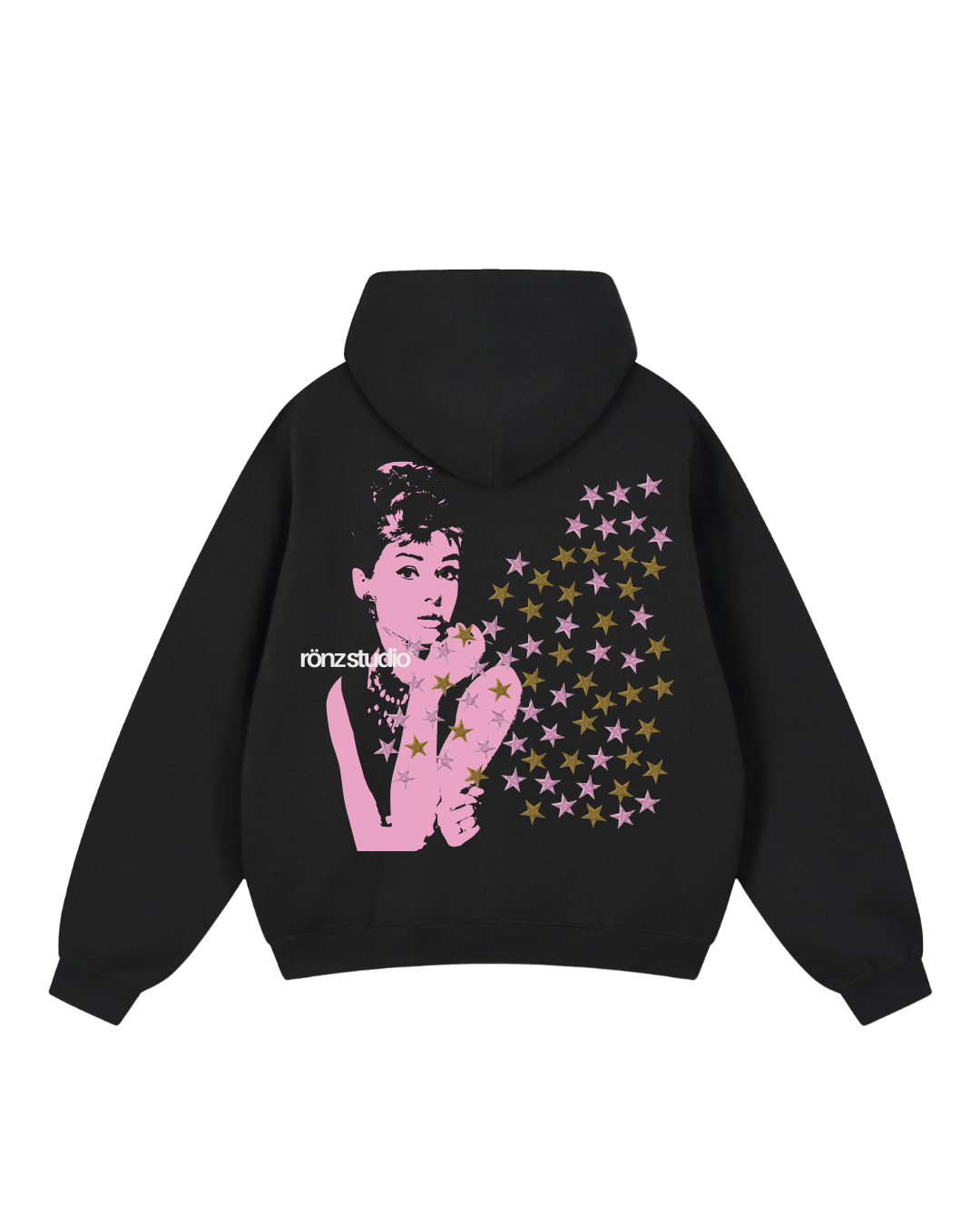 PINK HEPBURN HOODIE