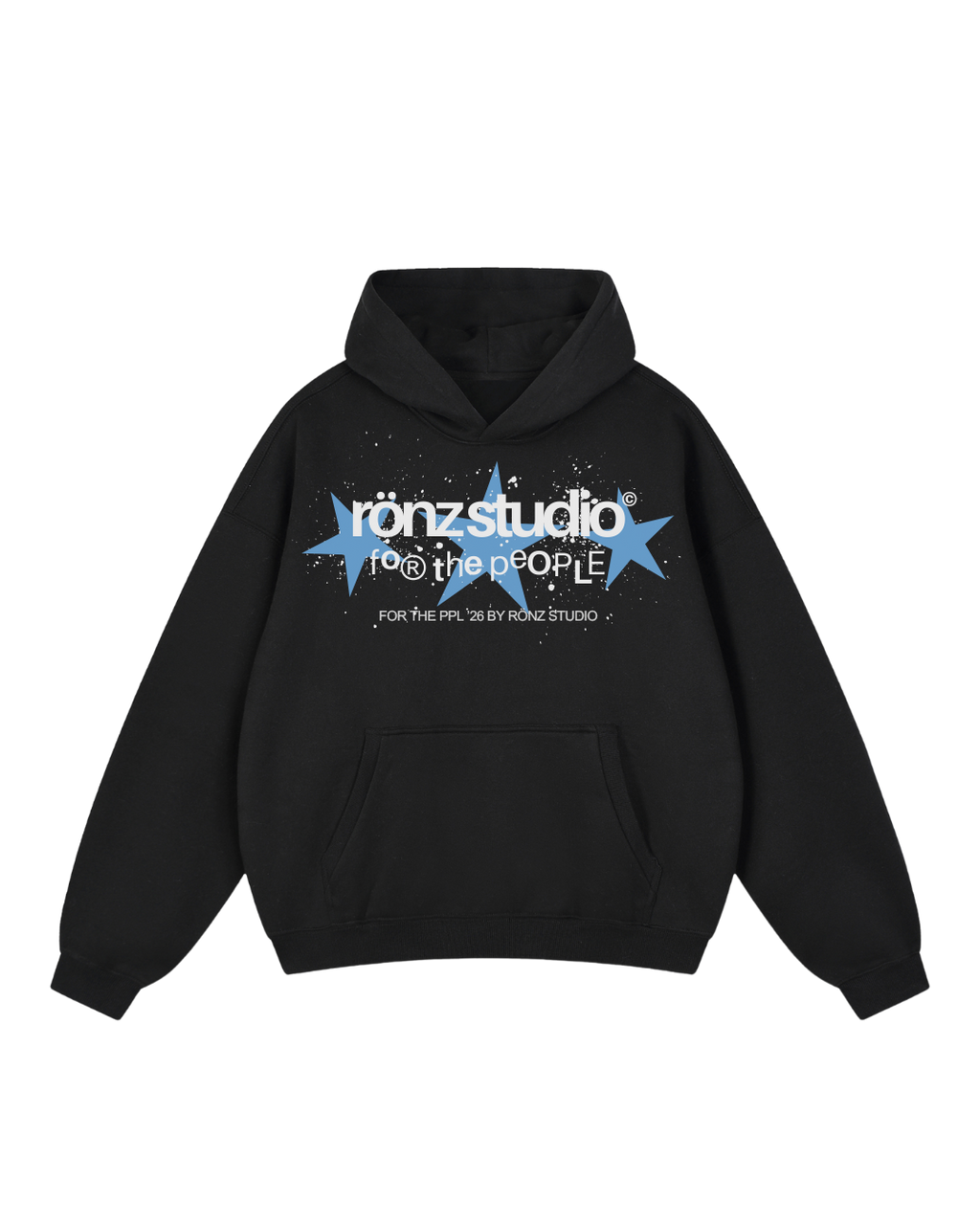 STARDUST STEEL BLUE HOODIE