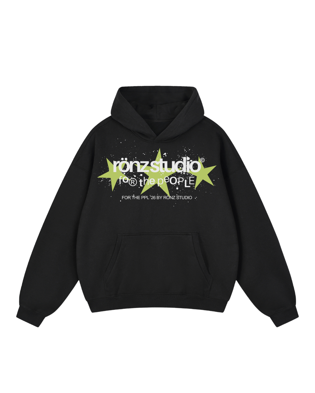 STARDUST CHARTREUSE HOODIE