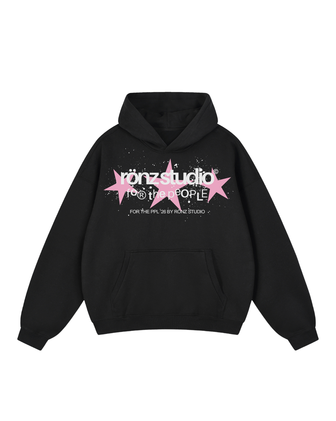 STARDUST BUBBLEGUM PINK HOODIE