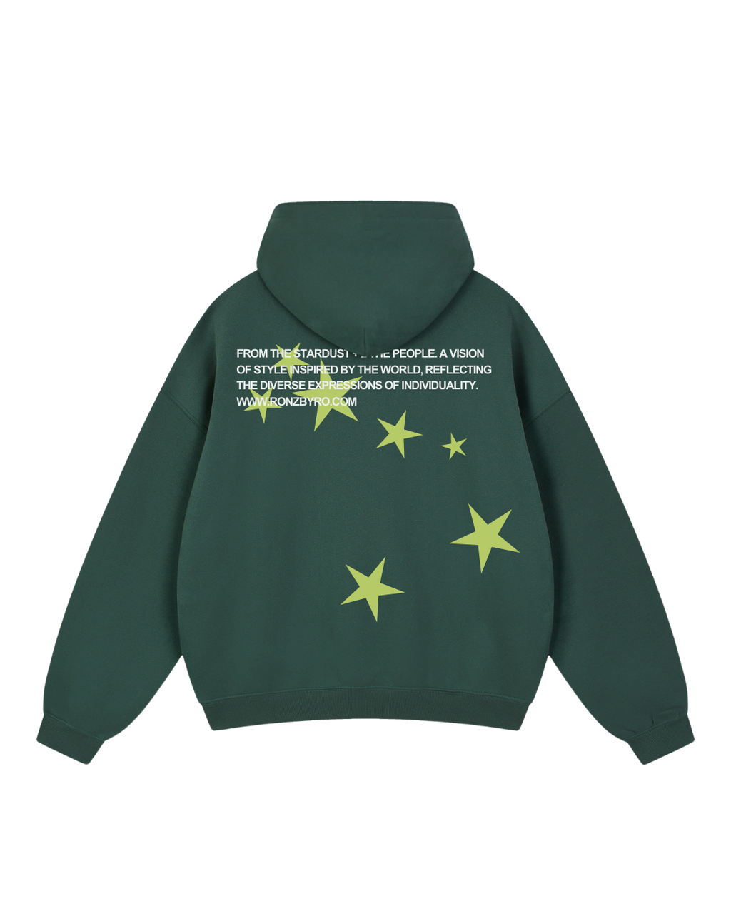 STARDUST CHARTREUSE HOODIE