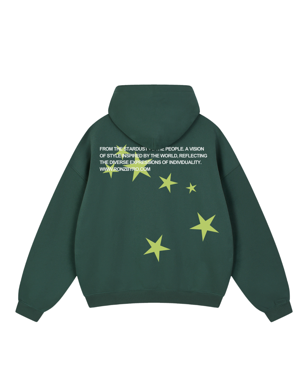 STARDUST CHARTREUSE HOODIE