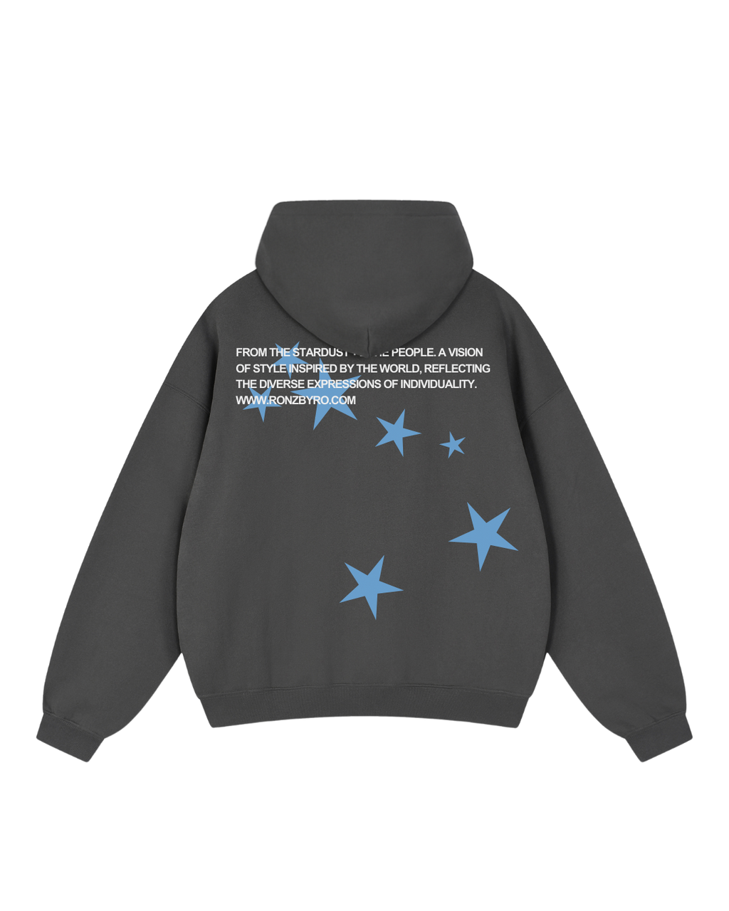 STARDUST STEEL BLUE HOODIE
