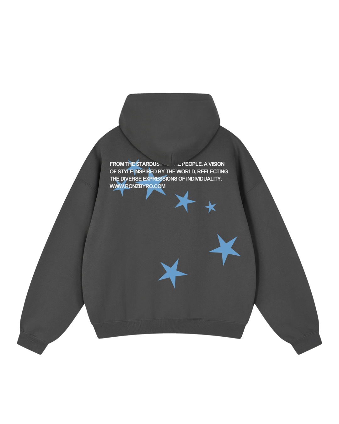 STARDUST STEEL BLUE HOODIE