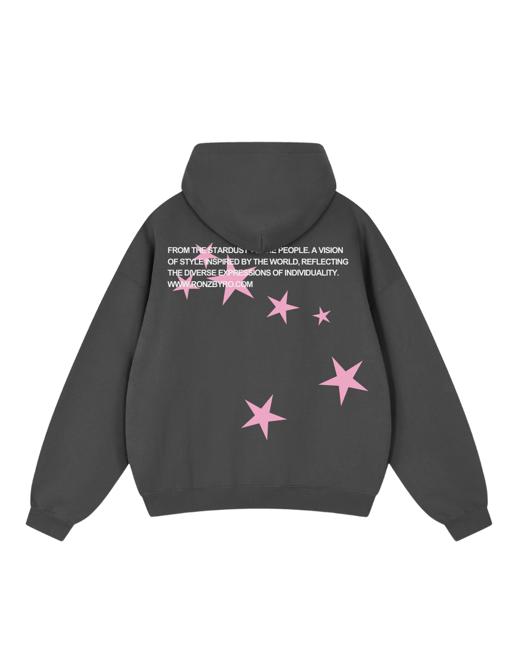 STARDUST BUBBLEGUM PINK HOODIE