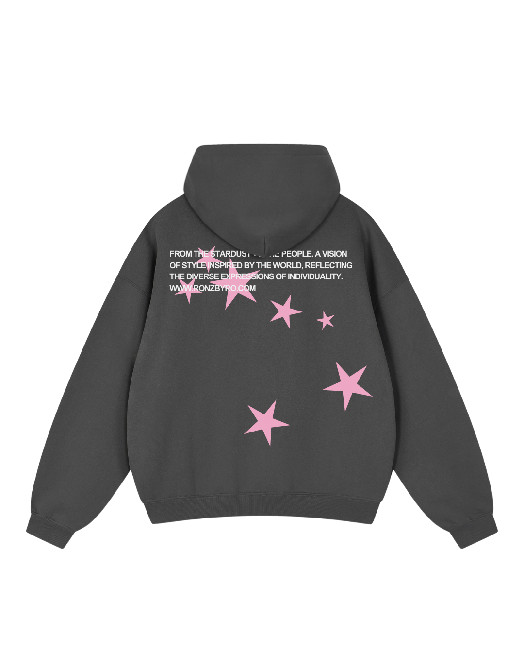 STARDUST BUBBLEGUM PINK HOODIE