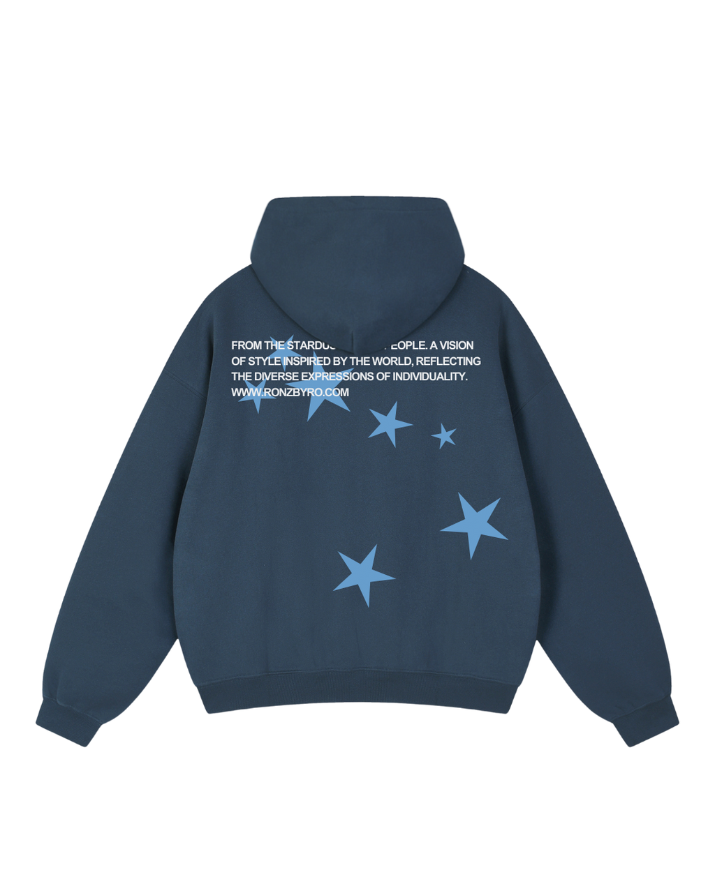 STARDUST STEEL BLUE HOODIE