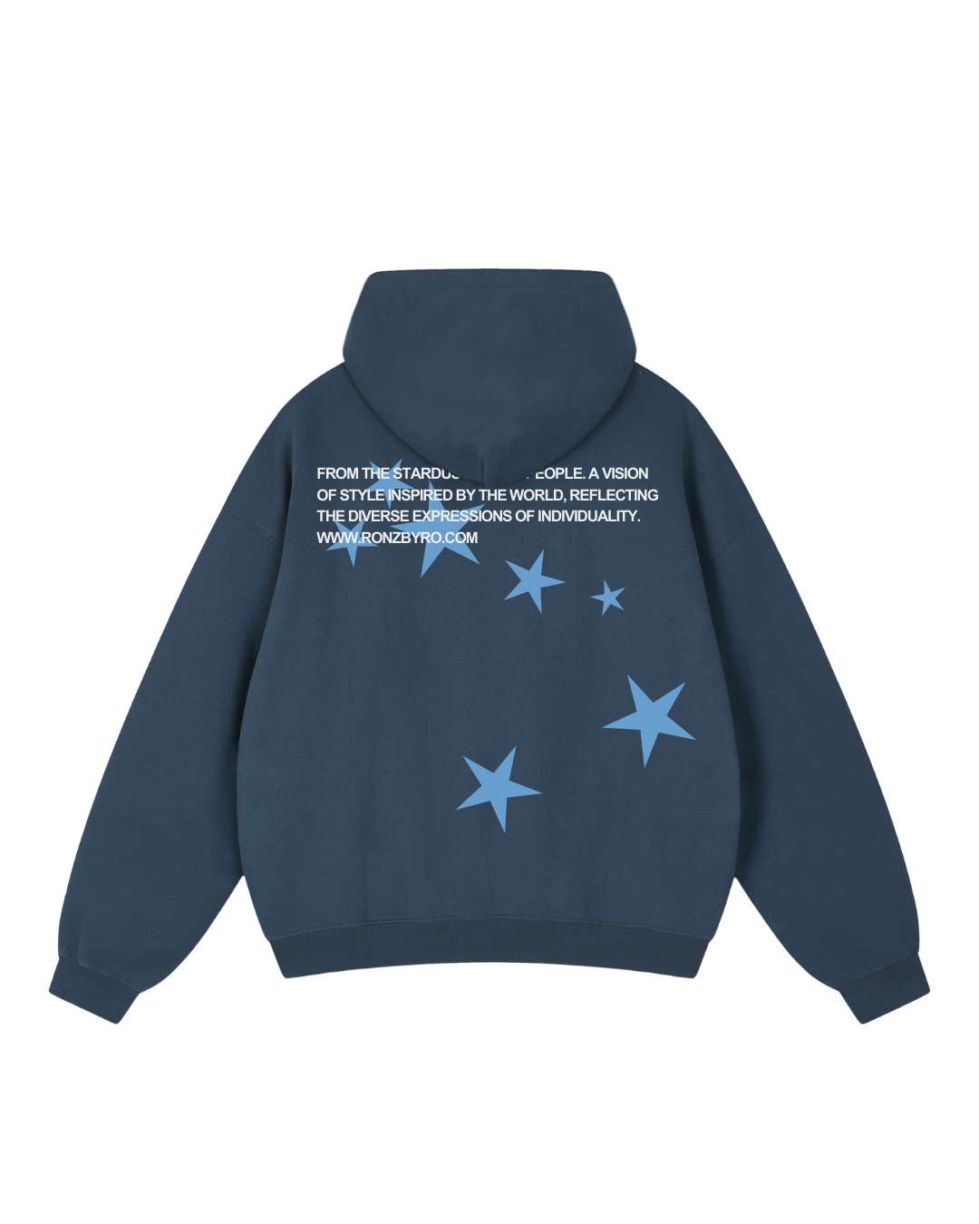 STARDUST STEEL BLUE HOODIE