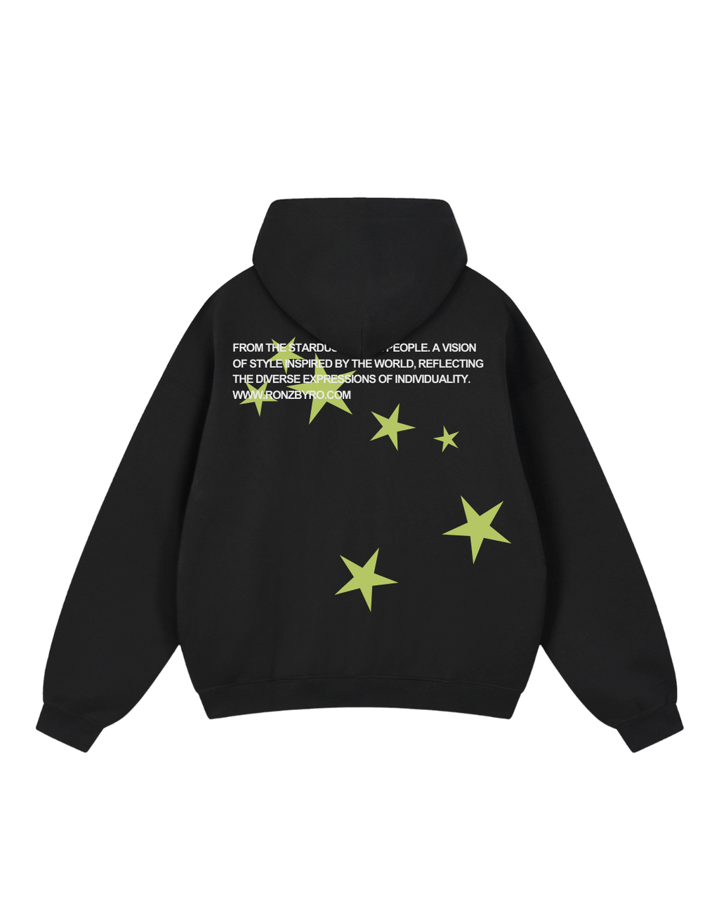 STARDUST CHARTREUSE HOODIE